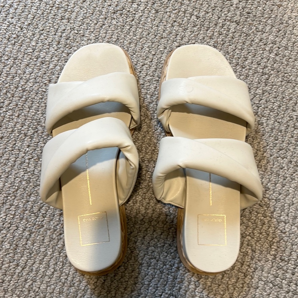 Dolce Vita white sandal